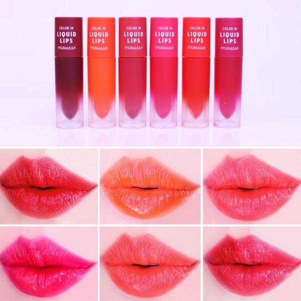 SON KEM ETUDE HOUSE COLOR IN LIQUID LIPS MOUSE