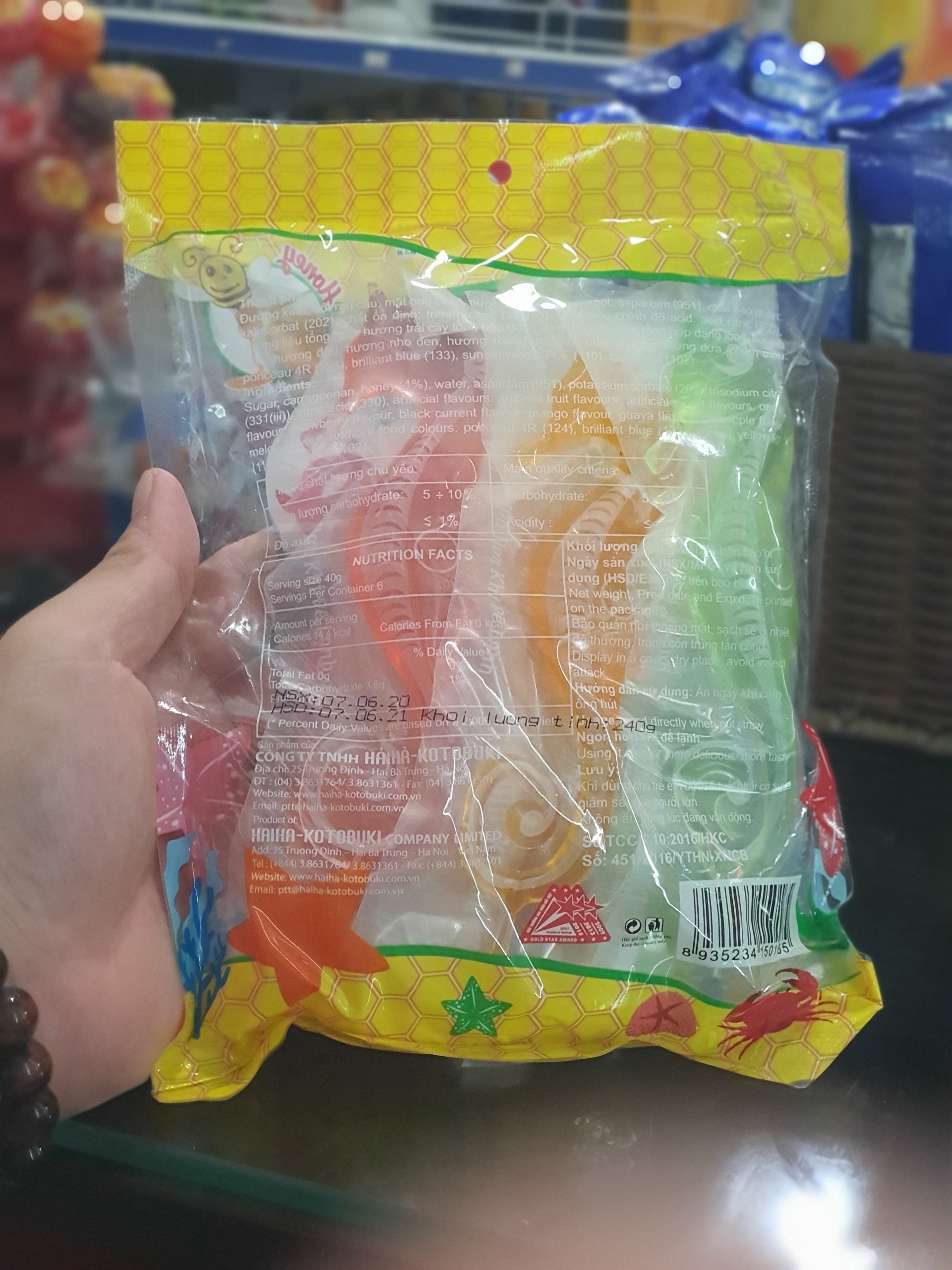 Thạch Mật Ong Nemo 240G