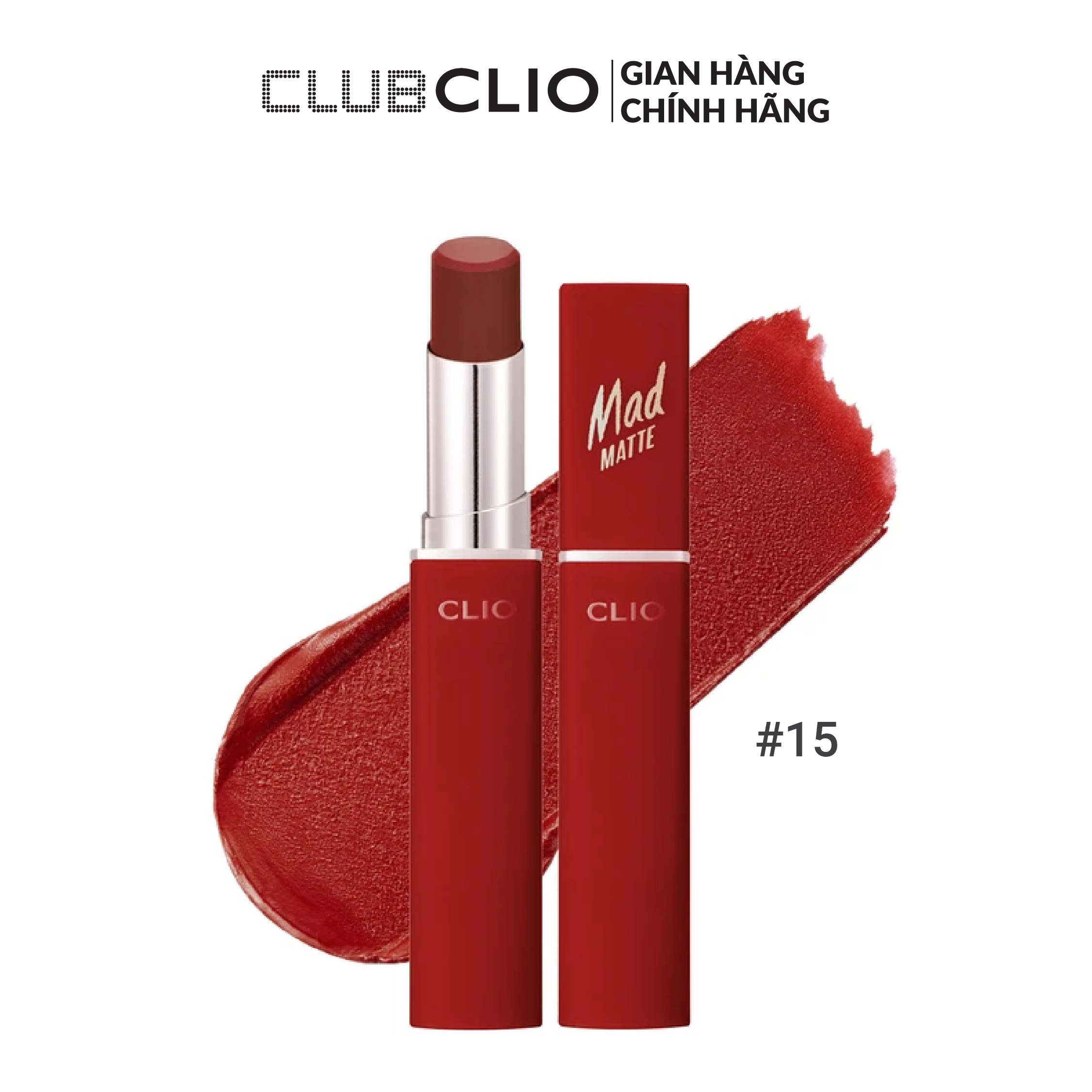 Son Thỏi Clio Mad Matte Stain Lips 4.5G