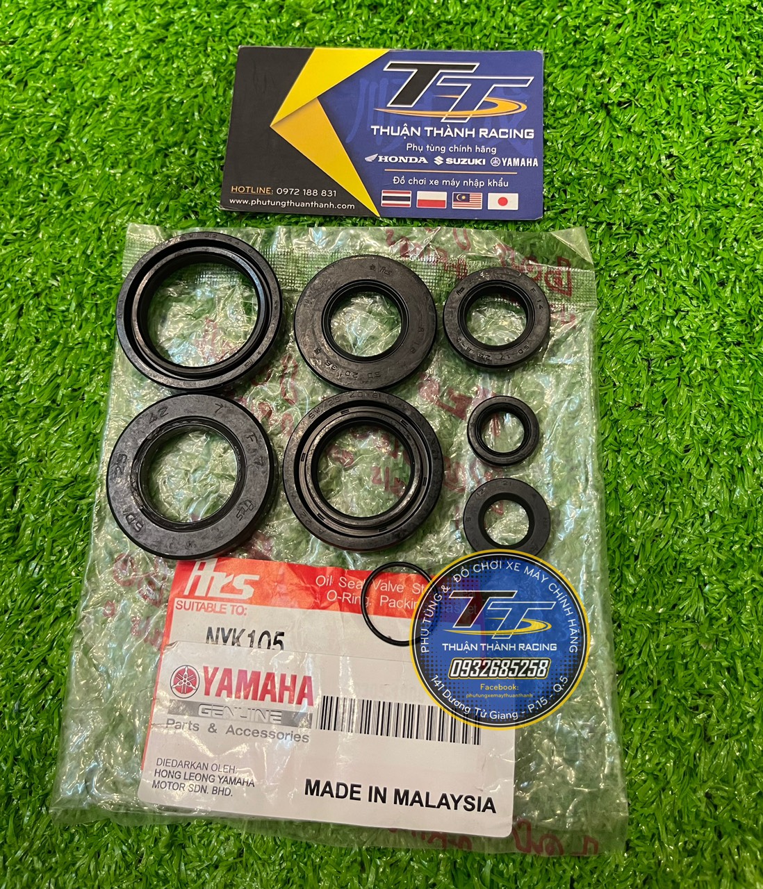 Phốt máy Yaz zin - Yaz125 ( Bộ )