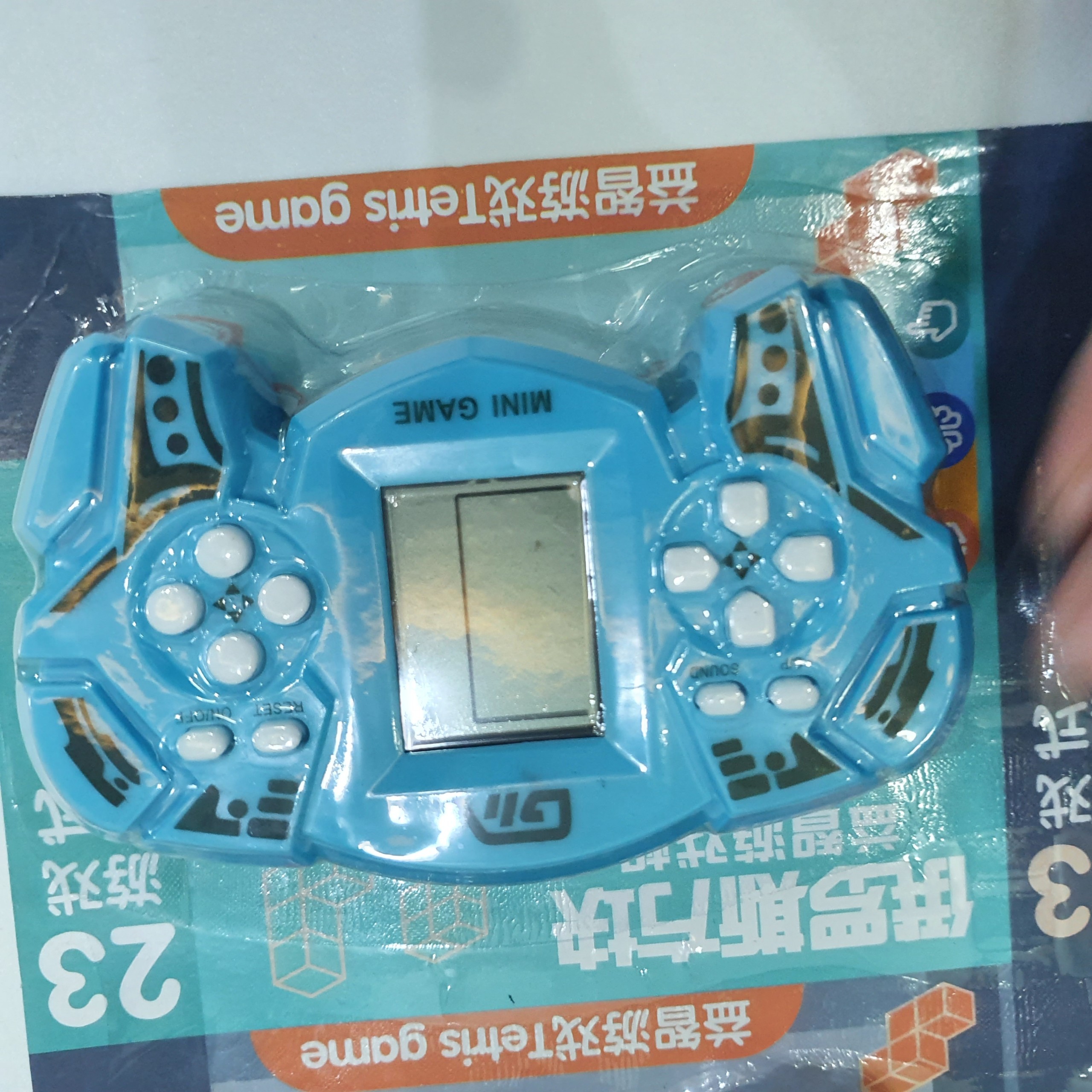 [Màu xanh] Máy chơi game cầm tay tetris