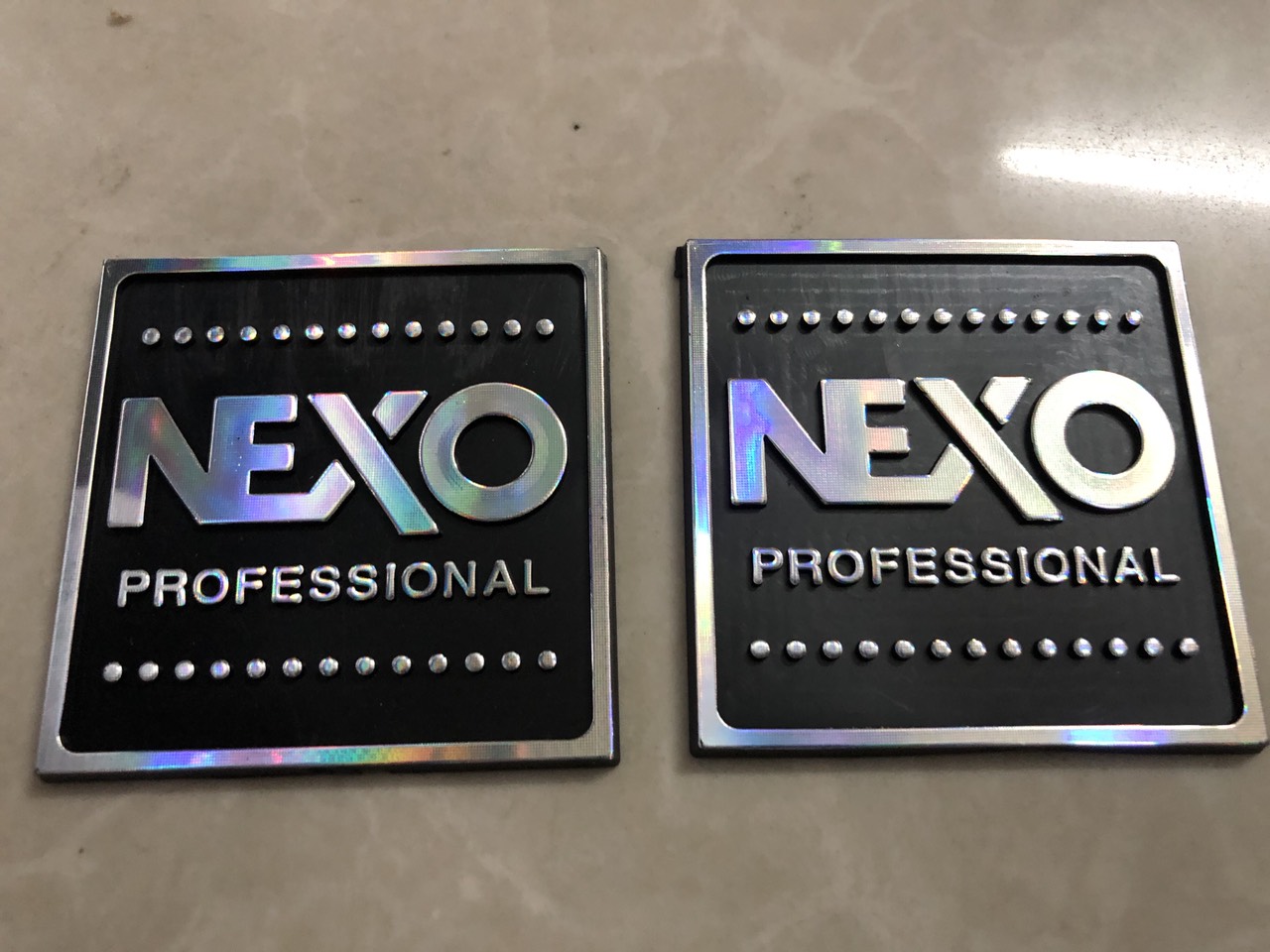 Tem Dán Thùng Loa NEXO ( 1 bộ 23k)