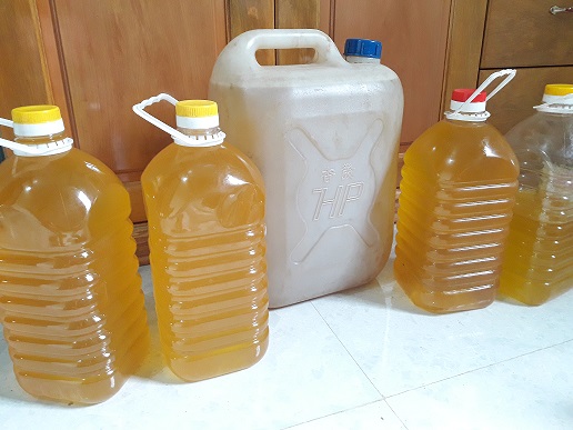 Dầu Đậu Phộng Nguyên Chất Nhà Làm 500ml