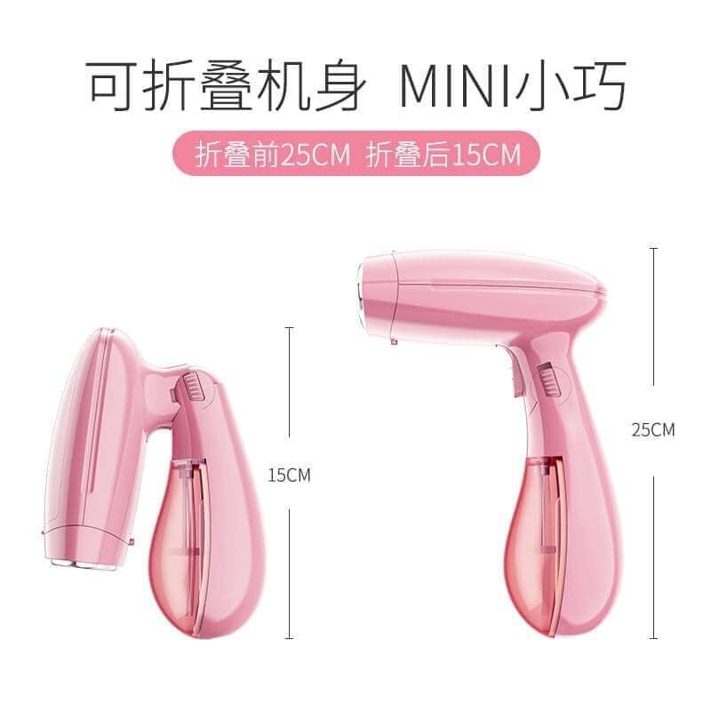 GIẢM GIÁ HÔM NAY - Bàn là cầm tay hơi nước công suất cao 1300W làm nóng trong vòng 30 giây, đáp ứng cho bạn trong việc ủi quần áo một cách nhanh chóng mà không tốn nhiều thời giản của bạn, Bàn ủi hơi nước gấp gọn thông minh