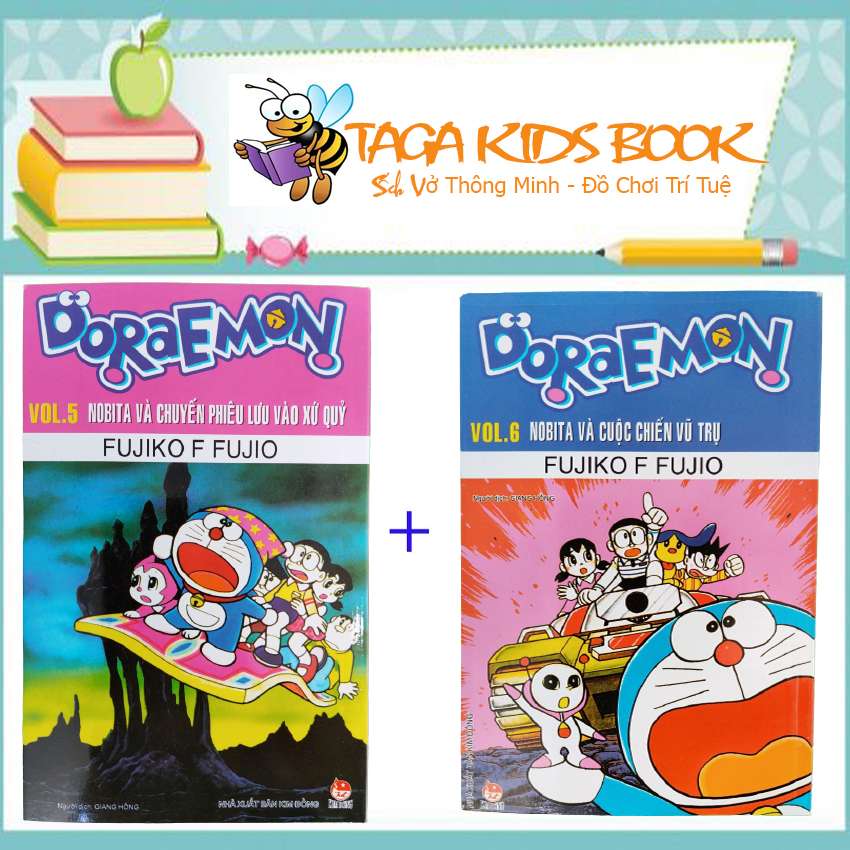 Combo truyện tranh Doraemon - Truyện Dài (Trọn Bộ 24 Cuốn)