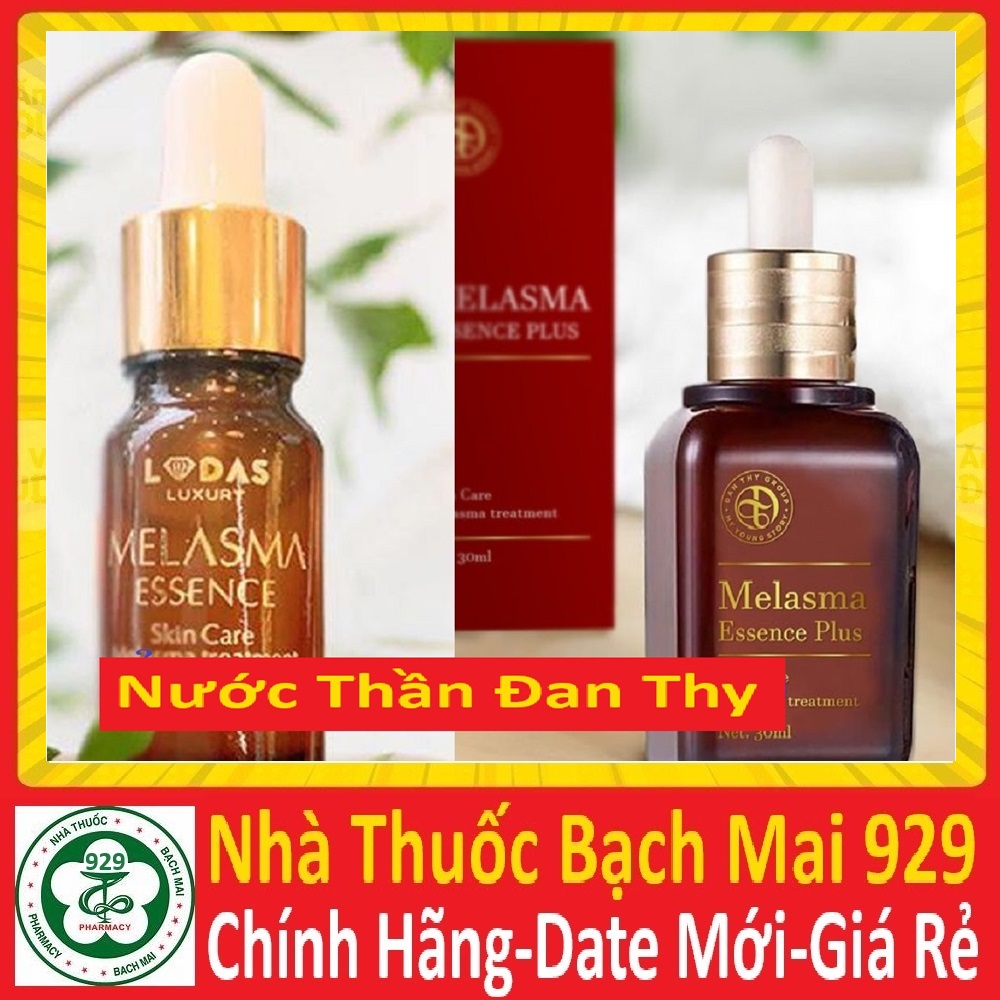 [SIZE TO 30ML] Serum Nám Lodas melasma Esence Plus nước thần Đan thy 10/30ml (new gold)