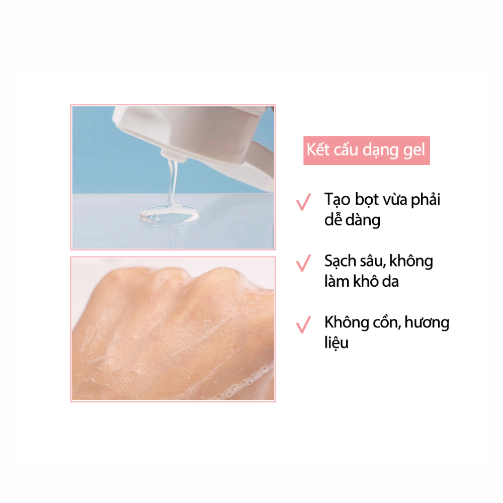 Sữa rửa mặt Compliment No Problem 200ml làm sạch sâu cấp ẩm lâu dài