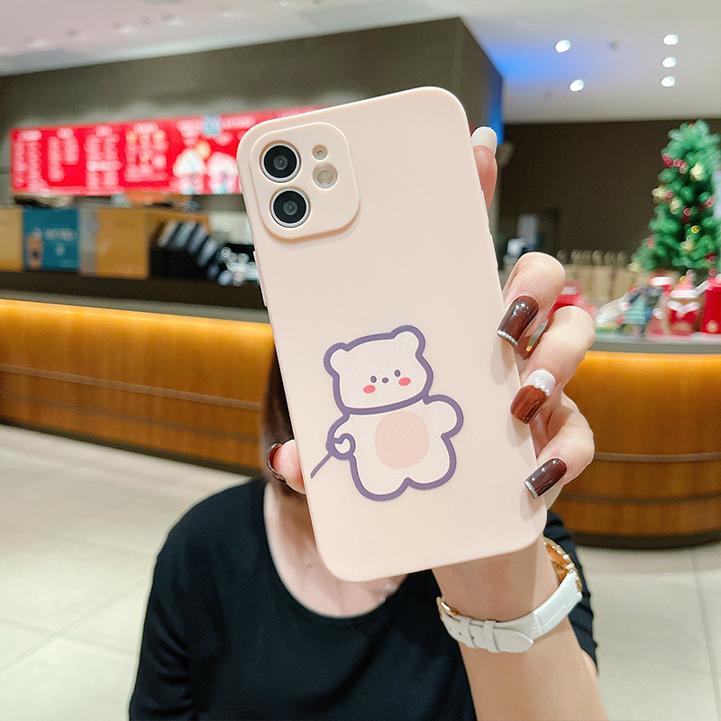 Ốp lưng iPhone Chú Gấu Hồng