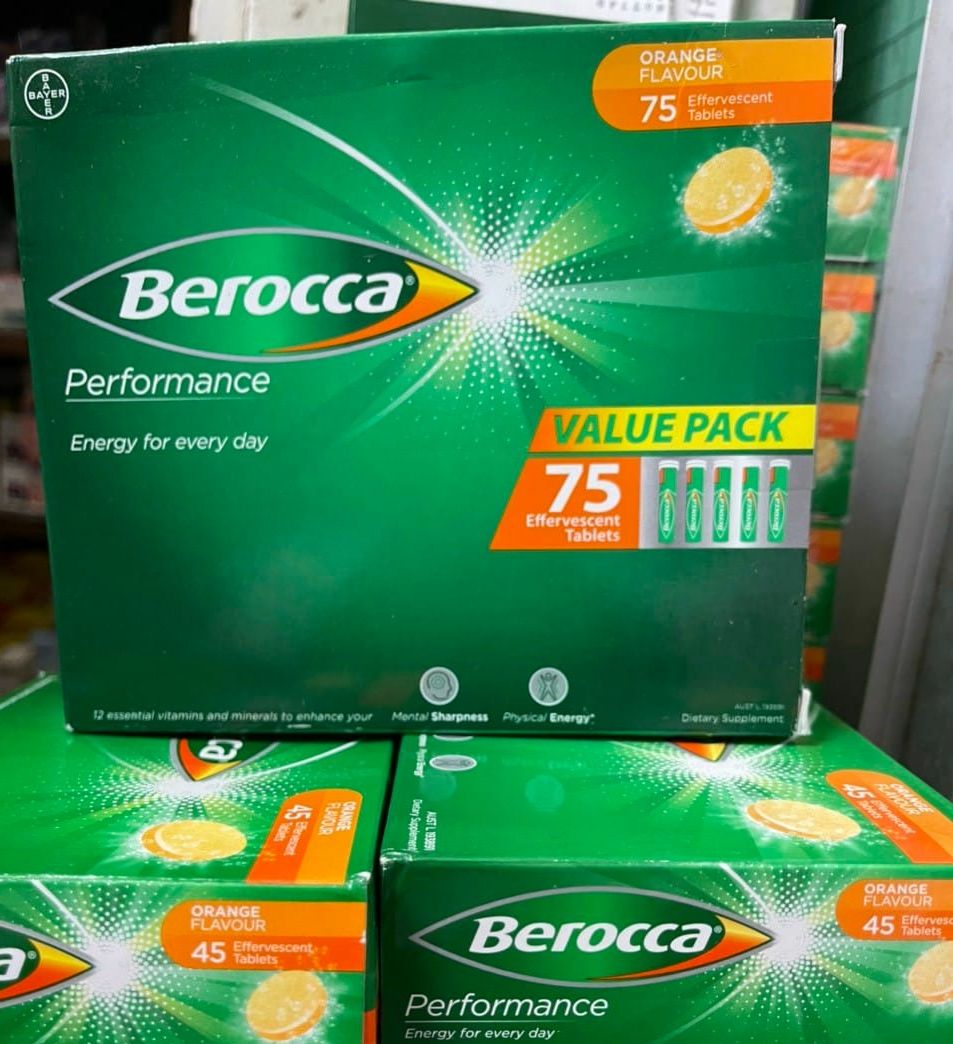 VIÊN SỦI BEROCCA ÚC - HỘP 75 VIÊN