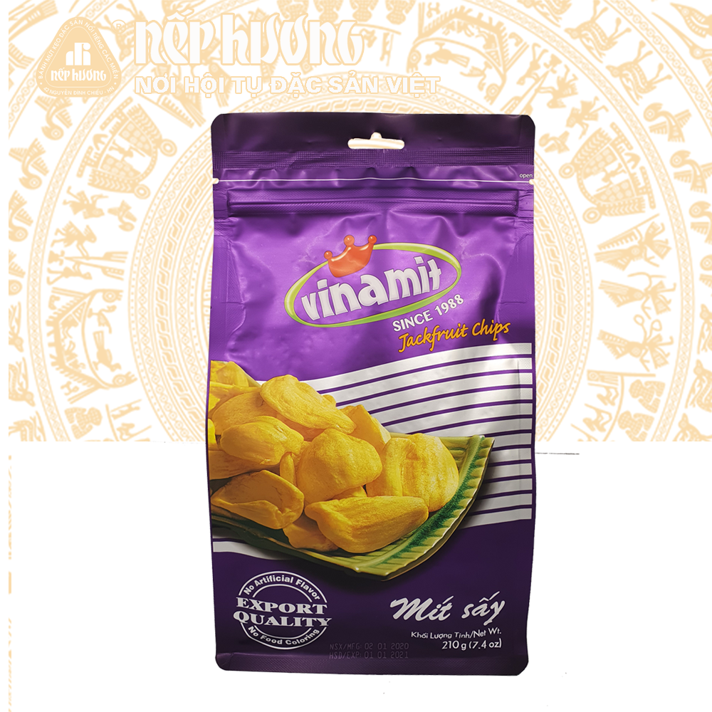 Mít sấy - Vinamit - Gói 210g