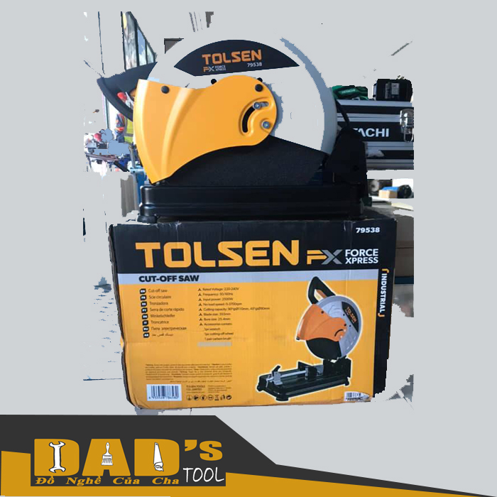 [HCM]MÁY CẮT SẮT 355MM 2500W -  TOLSEN 79538