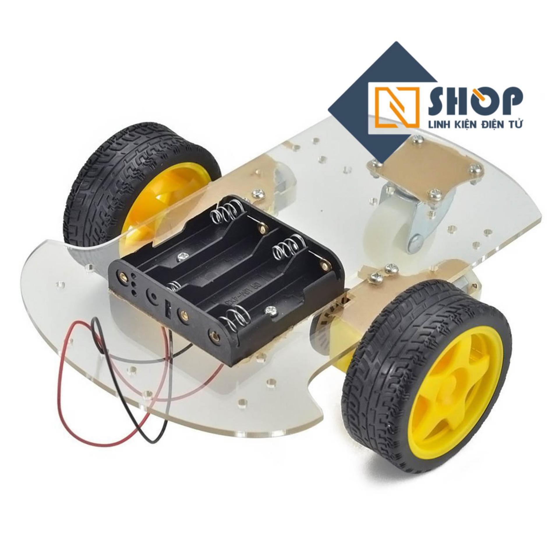 Bộ khung xe robot 3 bánh