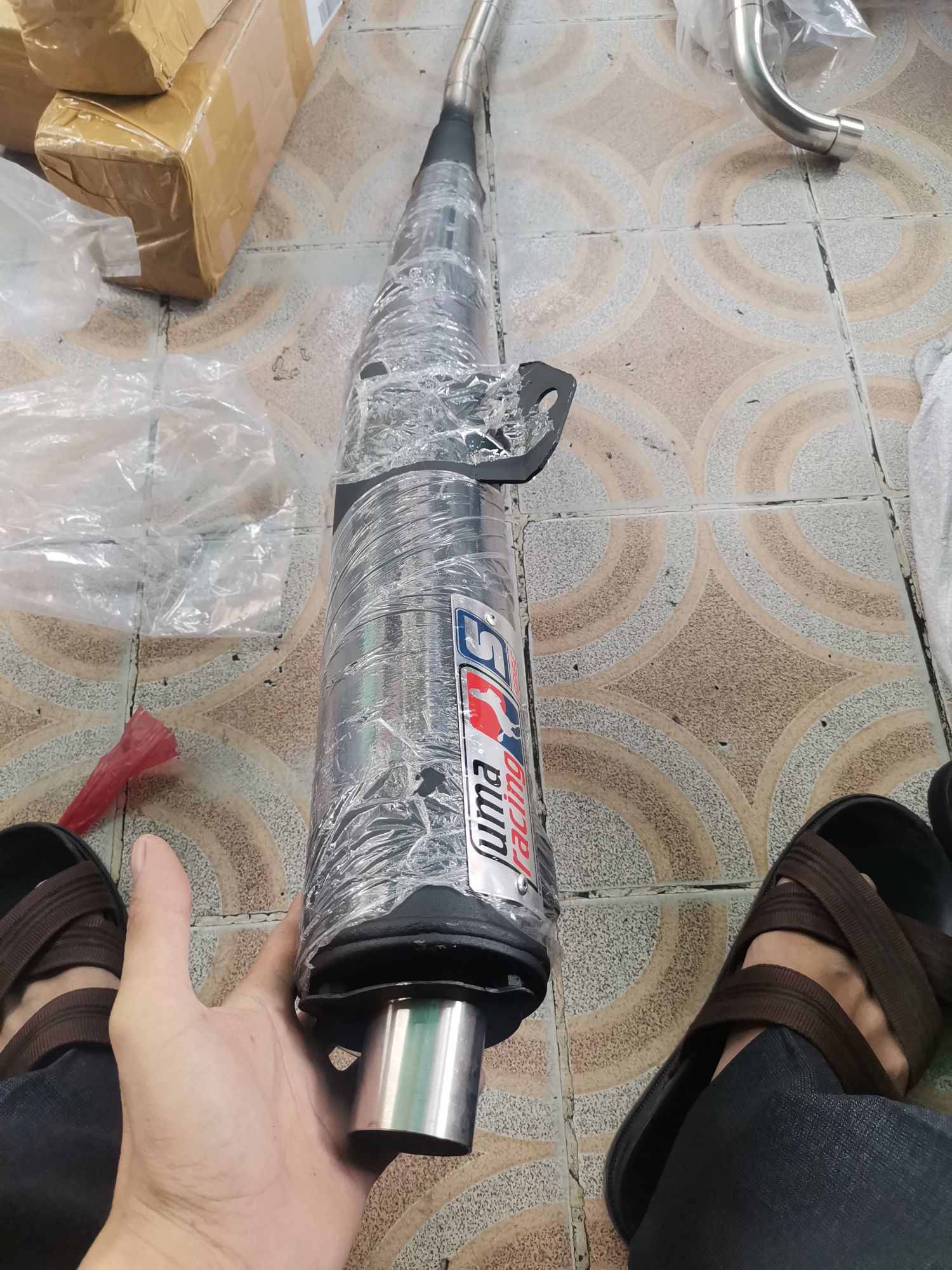 Pô uma sirius 1.1 mẫu v3 móc sẵn