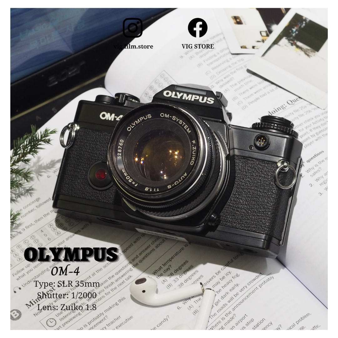 Máy ảnh film Olympus OM-4 body