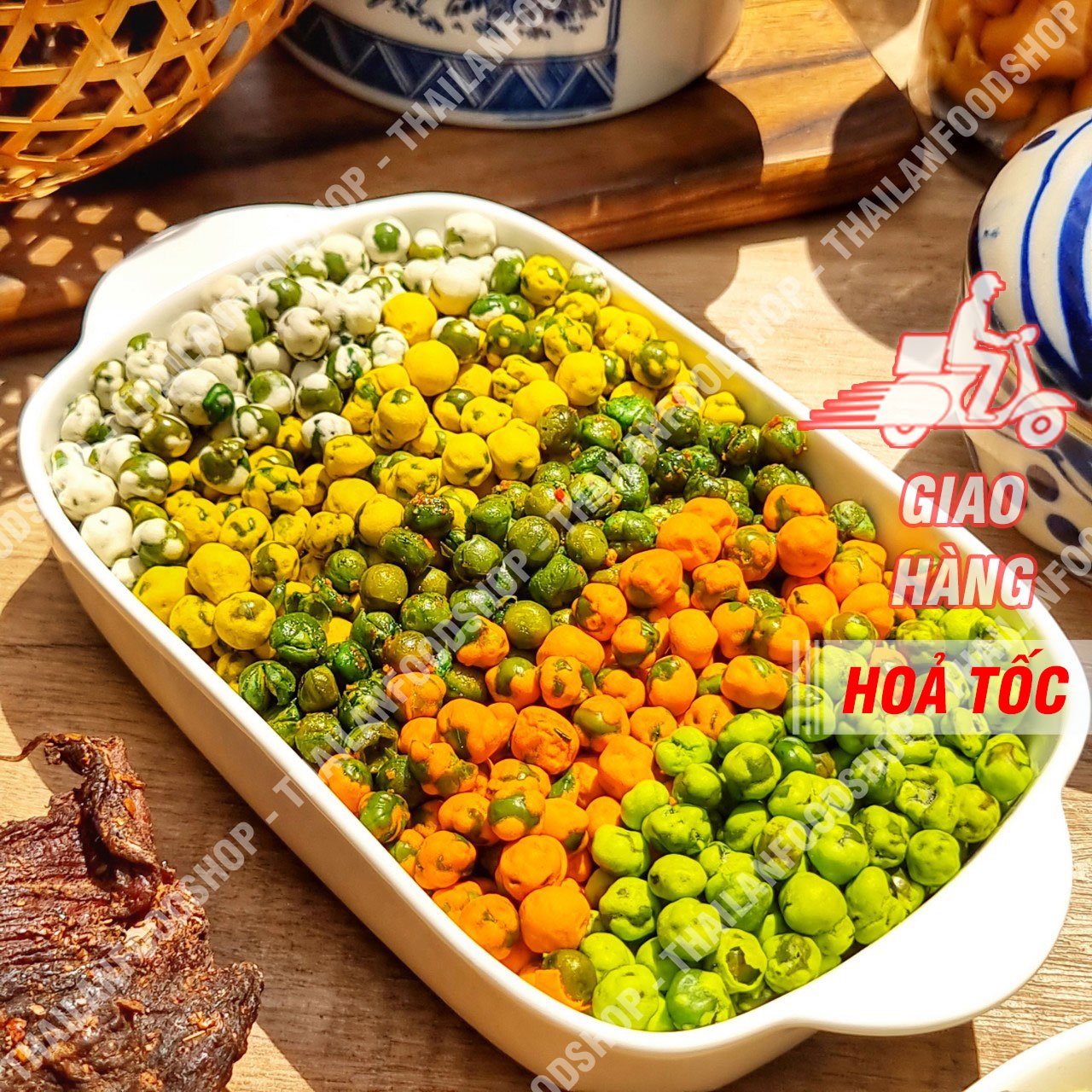 Đậu Hà Lan Mix Ngũ Vị - Lon 450gr