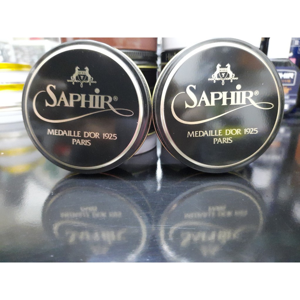 Xi đánh giày đen cao cấp MDO Saphir Pate de luxe1925