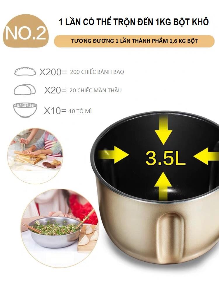 Máy Trộn Bột & Ủ Bột Bear HMJ-A35A1