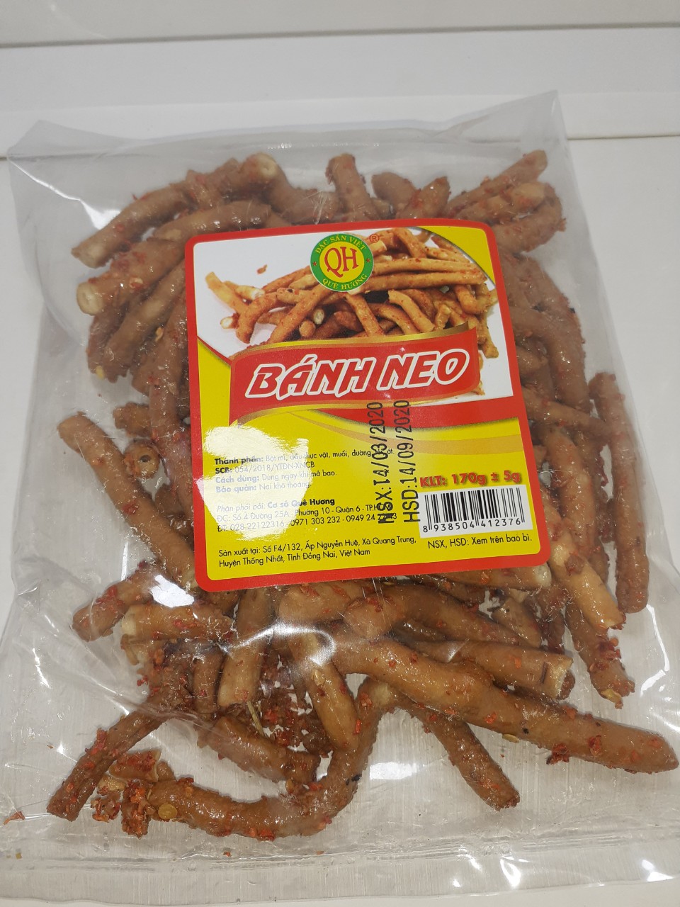 Bánh que nước mắm 170 gr (Bánh neo)