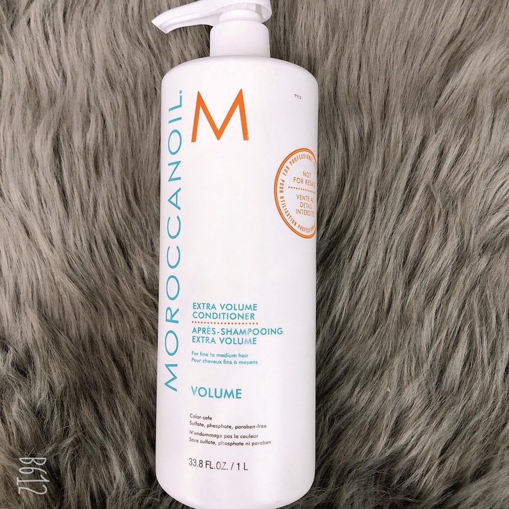 Dầu gội xả tăng phồng tóc Moroccanoil Extra Volume 1000mlx2
