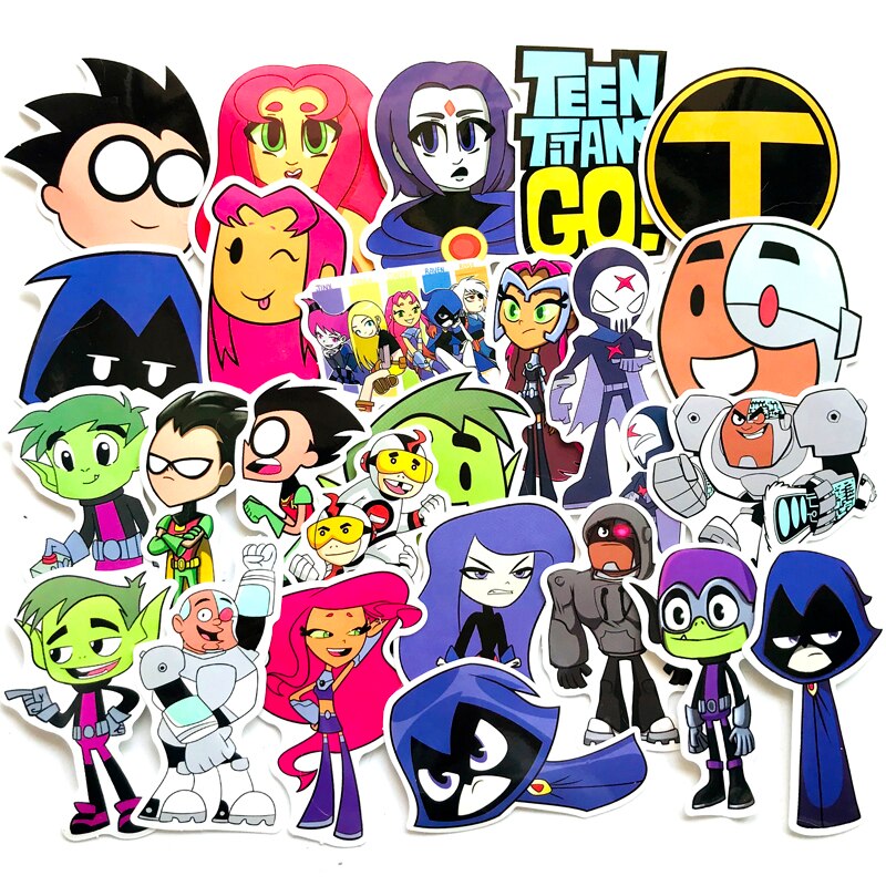 Set 30-60 Sticker Teen Titans Go!