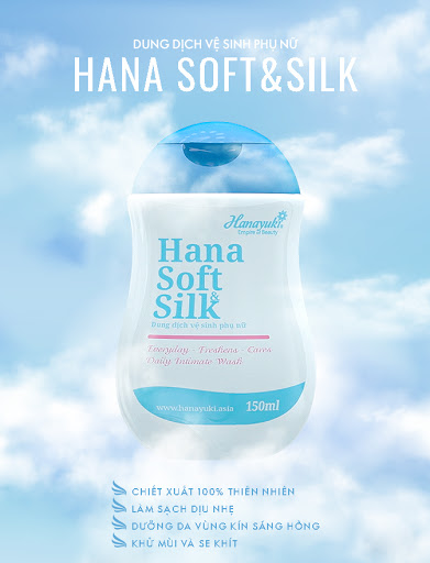 [HCM]Dung Dịch Vệ Sinh Phụ Nữ Hana Soft Silk Hanayuki
