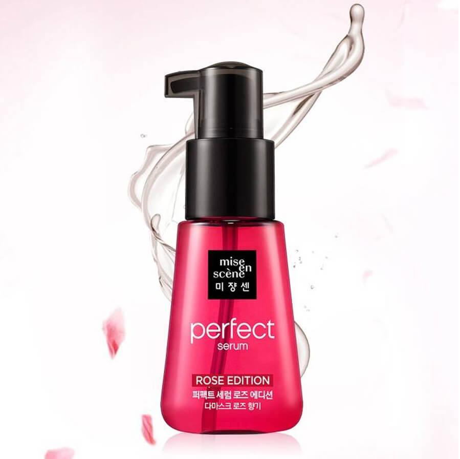 Tinh Chất Dưỡng, Phục Hồi Tóc Mise en Scène Perfect Serum Rose Edition 70ml (phiên bản hương hoa hồng) giá rẻ
