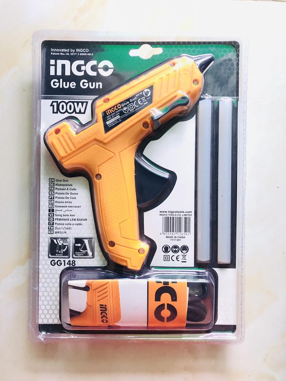 100W Dụng cụ bơm keo hiệu Ingco - GG148