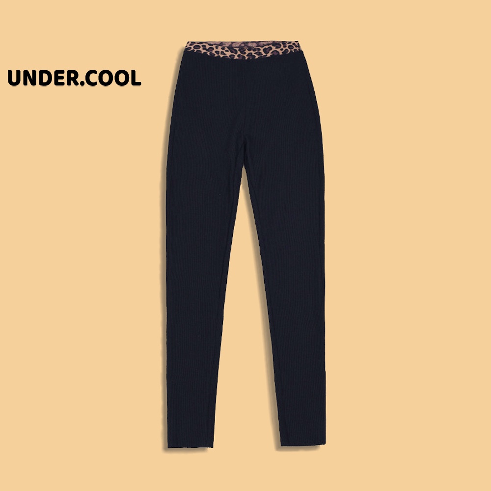 Quần Legging Len Tăm UNDERCOOL Siêu Co Giãn Cạp Da Báo