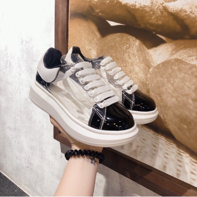Giày sneaker nam nữ viền trong độn đế siêu độc