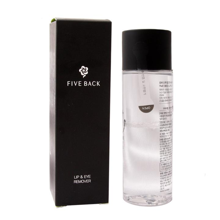 Nước Tẩy Trang Dịu Nhẹ Cho Mắt Và Môi Five Back Lip & Eye Remover 100ml