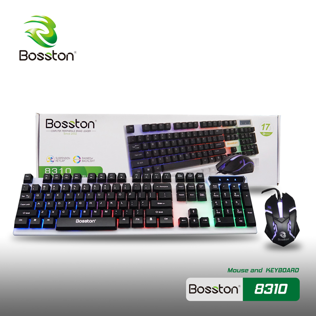 [HCM]Combo Phím + Chuột Bosston 8310