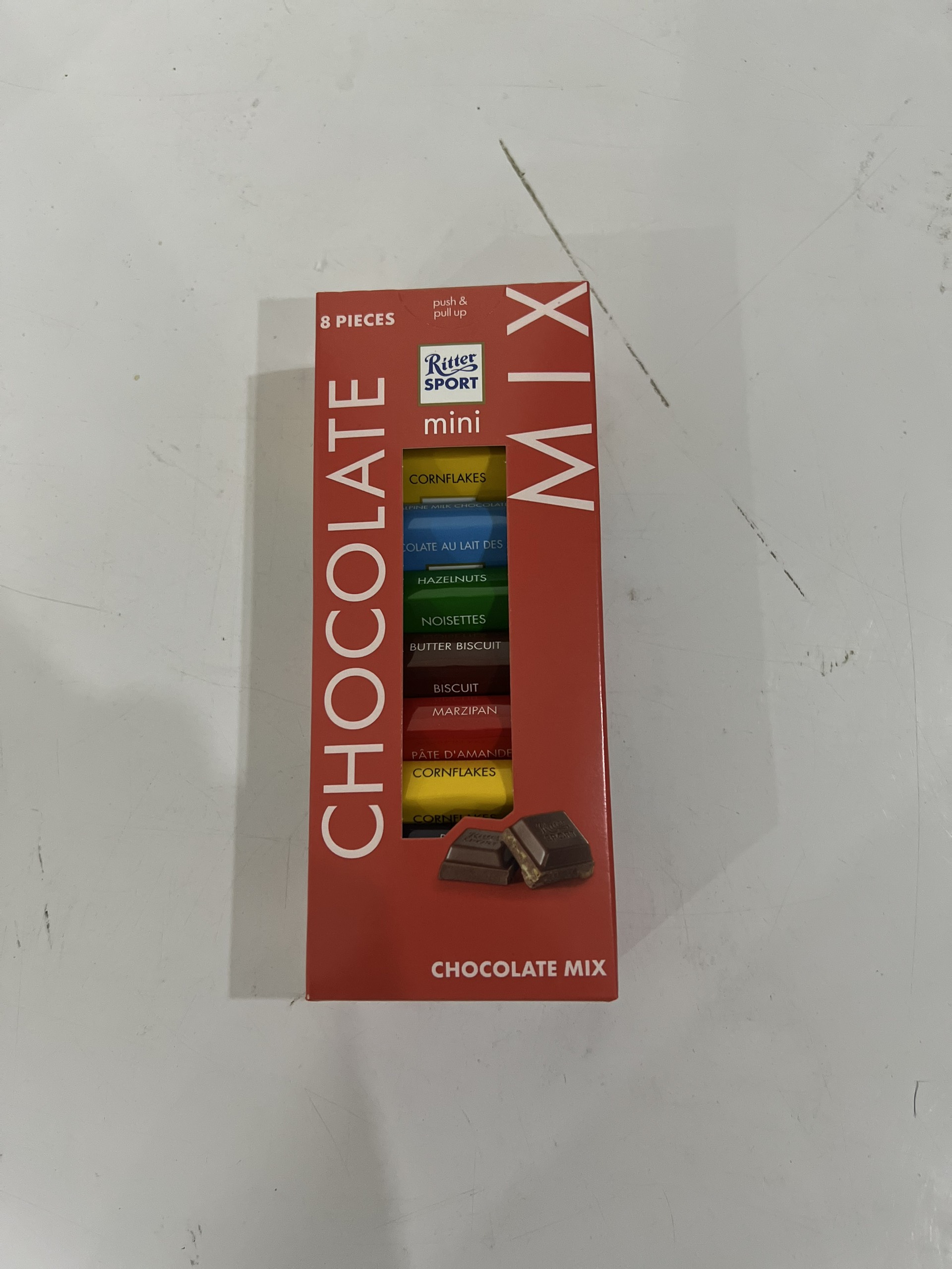 Sô cô la Ritter Sport Mix Mini Tower Chocolate 133g, Nut Selection