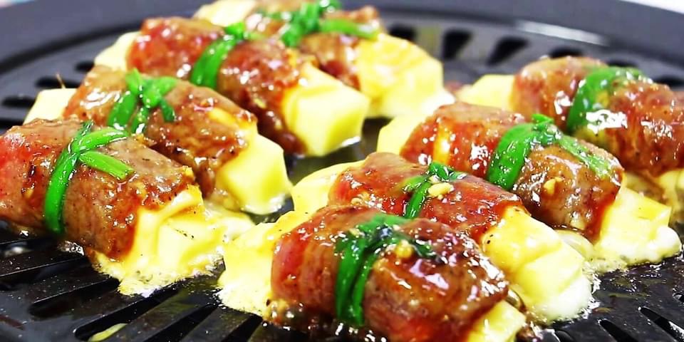 Ba chỉ trâu cuộn 500gr (giao tphc)