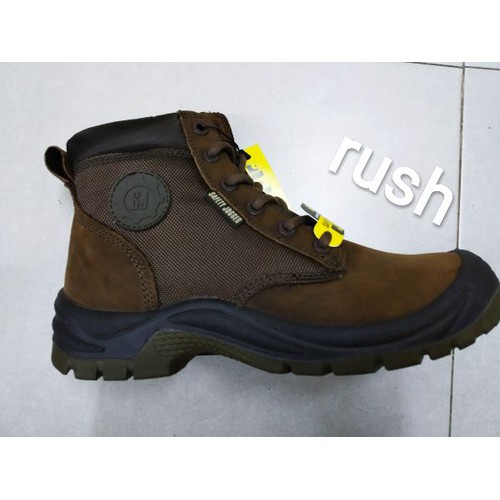 Giày bảo hộ cao cổ Jogger Rush S3 da ngựa siêu bền, chống thấm nước, da thật