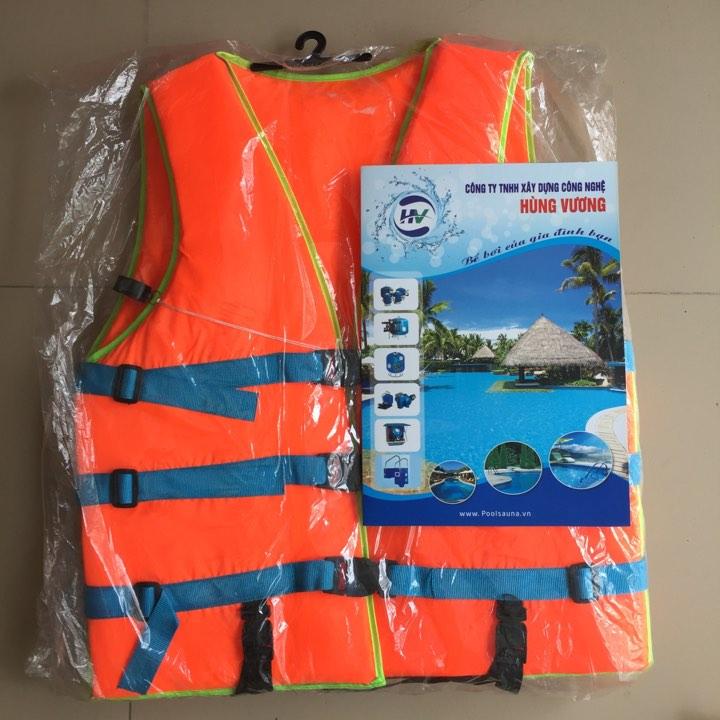 Áo phao cứu hộ bể bơi - Áo phao bơi (Size 5-7, Có Còi)