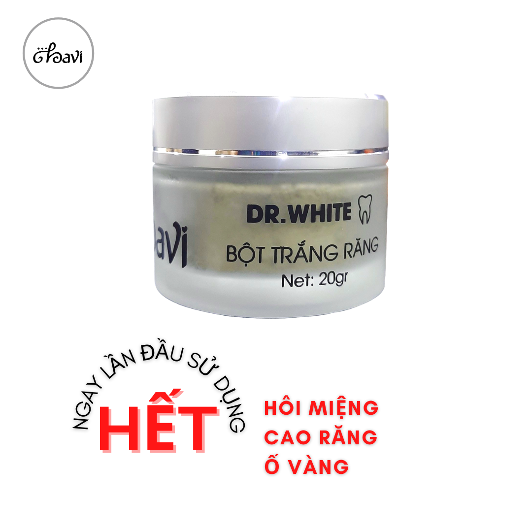 Bột trắng răng Dr White chính hãng