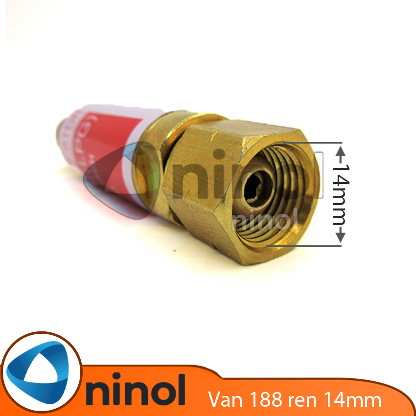 Van chống cháy ngược 14mm