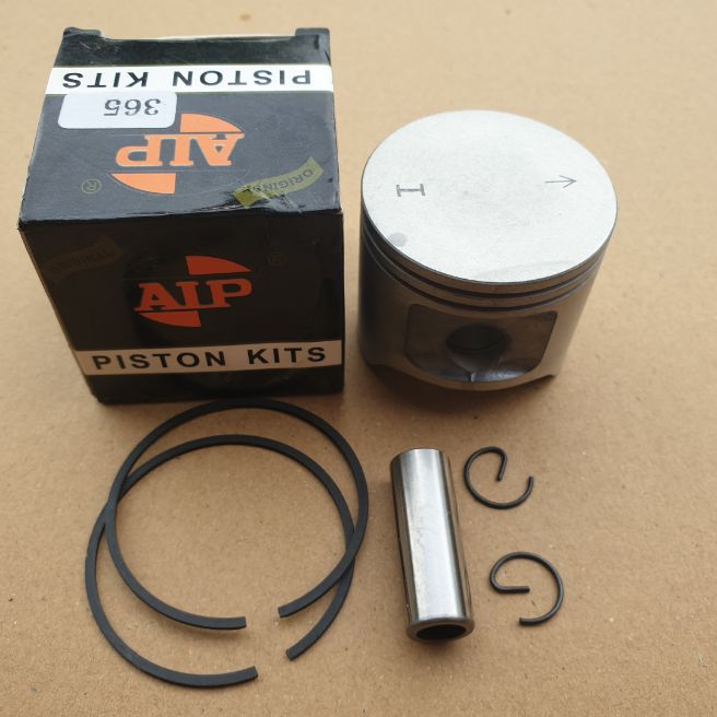 Quả piston 2 xéc măng(2 bạc) máy cưa xăng 365. Đường kính 48mm