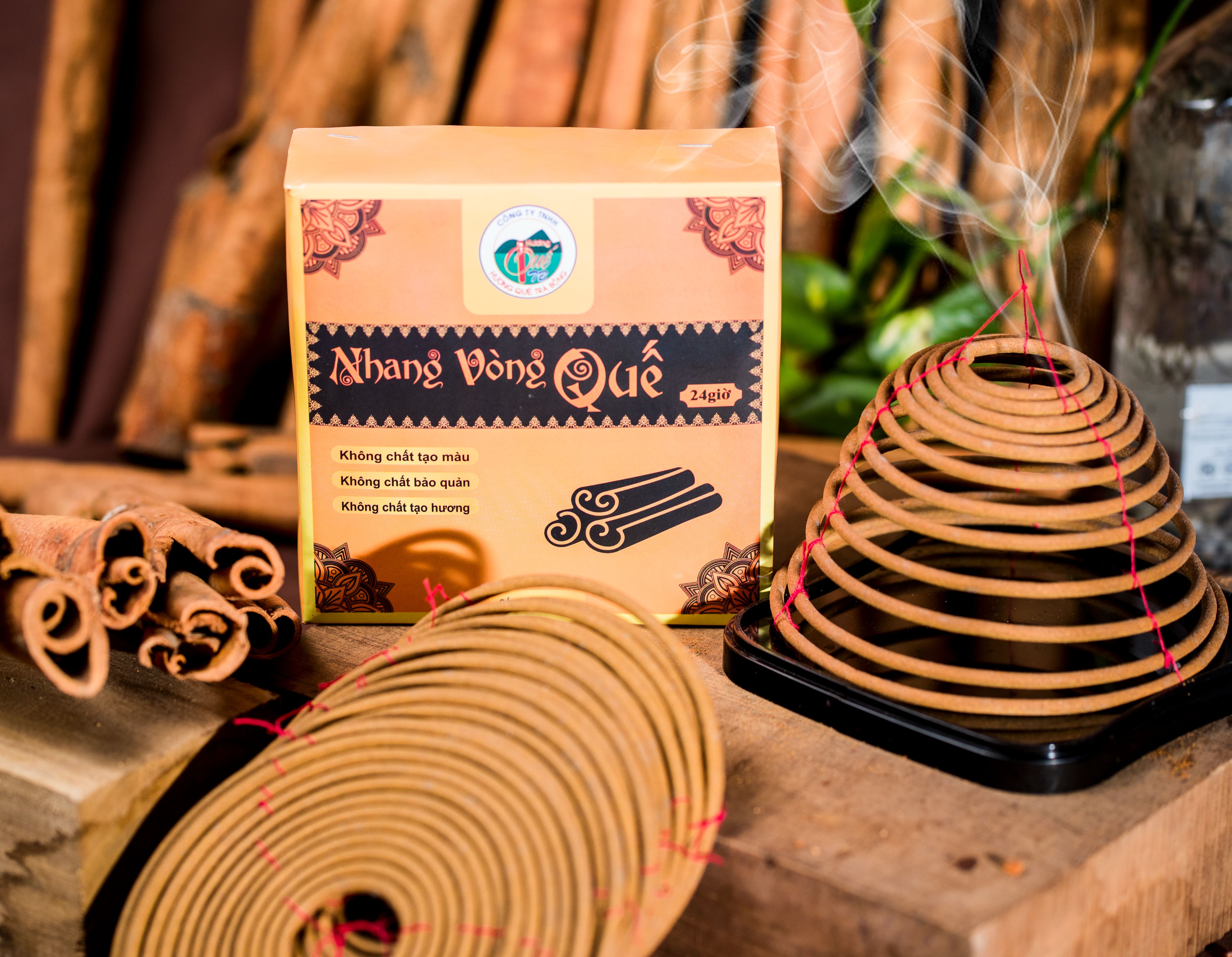 Nhang Vòng Quế Trà Bồng 24 Giờ, 10 Vòng