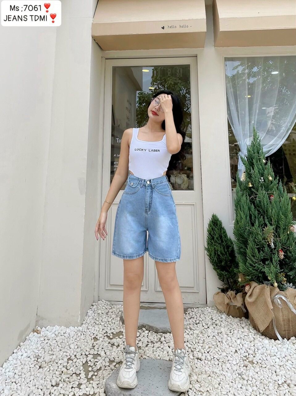 Quần Jeans Ngố Lai Cuốn Túi Nắp