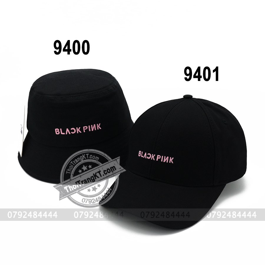 [SIÊU HOT] Combo 2 Nón BLACK_PINK ĐEN