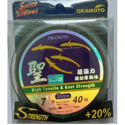 Dây Cước Câu Cá Nhật Bản OKAMOTO - 4 Con Cá Cơm  (cam kết bán hàng chất lượng có bảo hành)
