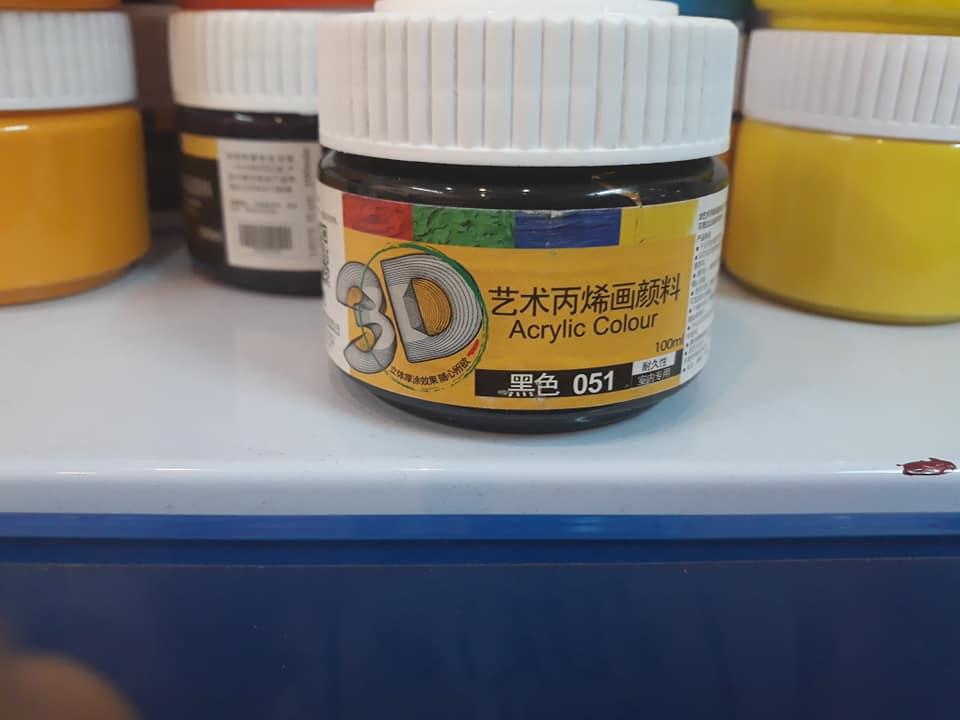 Mua Màu vẽ Acrylic 3D/ Maries, hũ 100ml, nhiều màu