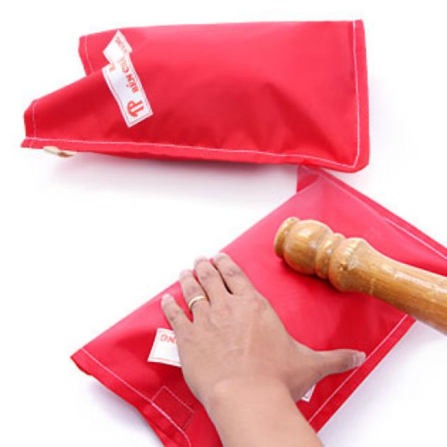 Bao Đập Đá 2 Lớp, Túi Đập Đá Hàng Dày Siêu Bền (giao màu ngẫu nhiên)