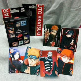 Bộ bài tú lơ khơ NARUTO AIKATSUKI 54 ảnh khác nhau in hình anime manga