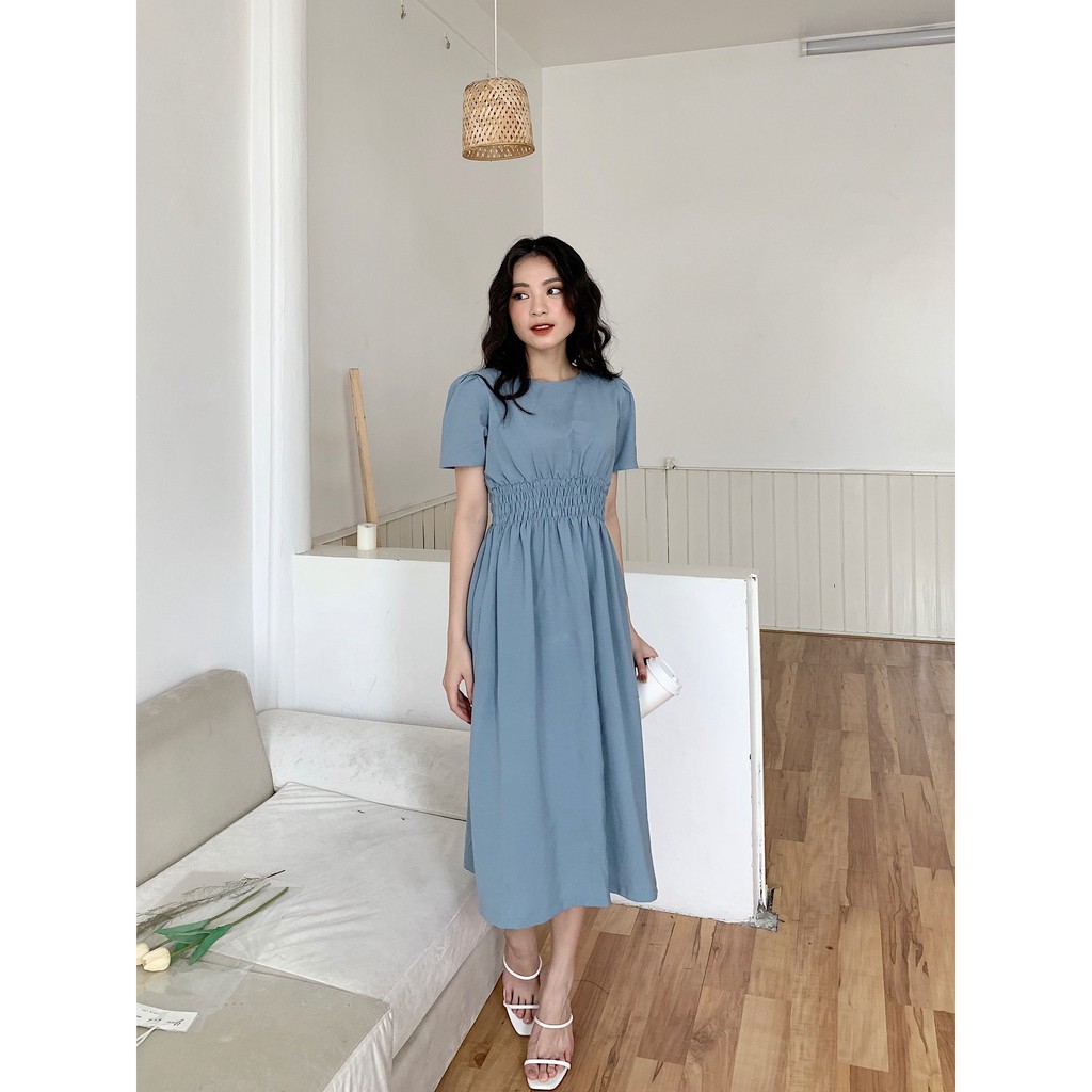 ĐẦM THIẾT KẾ - YD124 - MIDI DRESS