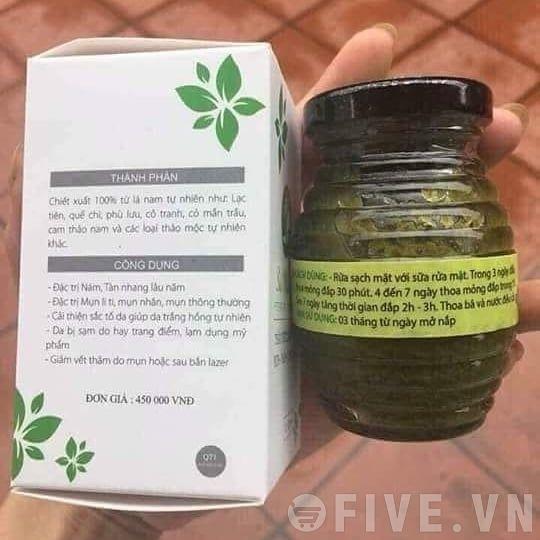 Mặt Nạ Kem Sạch Nám Tàn Nhang đồi mồi sạm da Sắc Mộc Lam