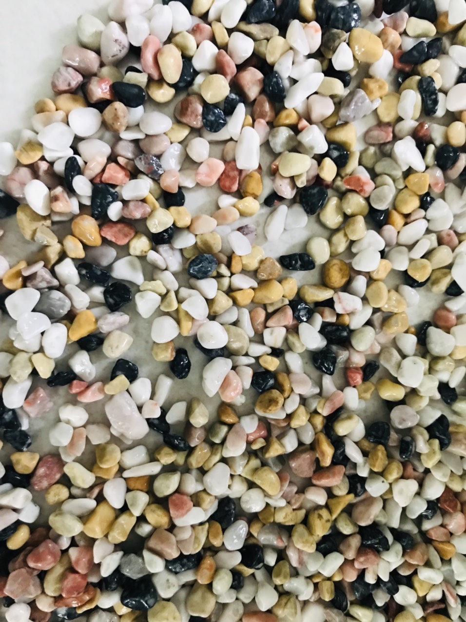 1KG Đá sỏi biển tự nhiên trang trí tiểu cảnh-chậu cây-size 5mm