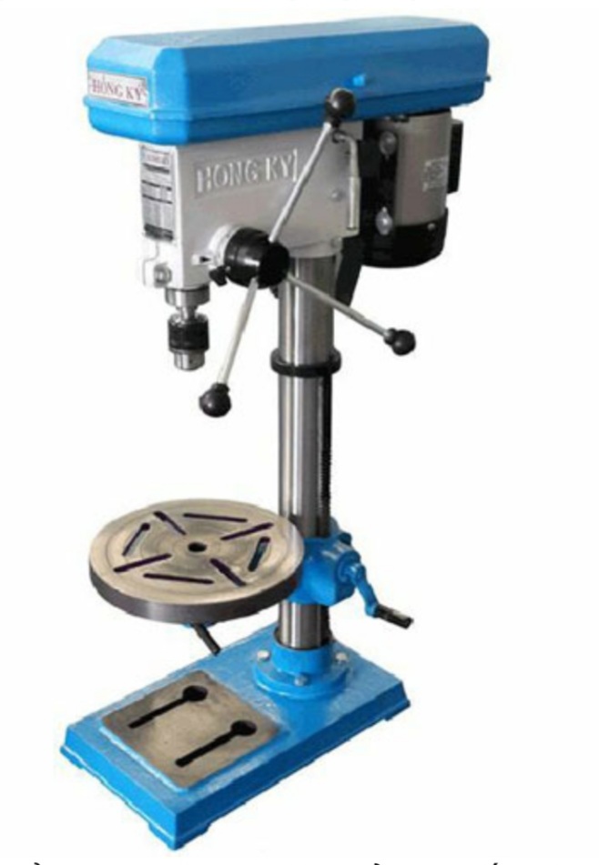 Máy khoan bàn 1m - 1/2hp côn 3 buly hồng ký kc10