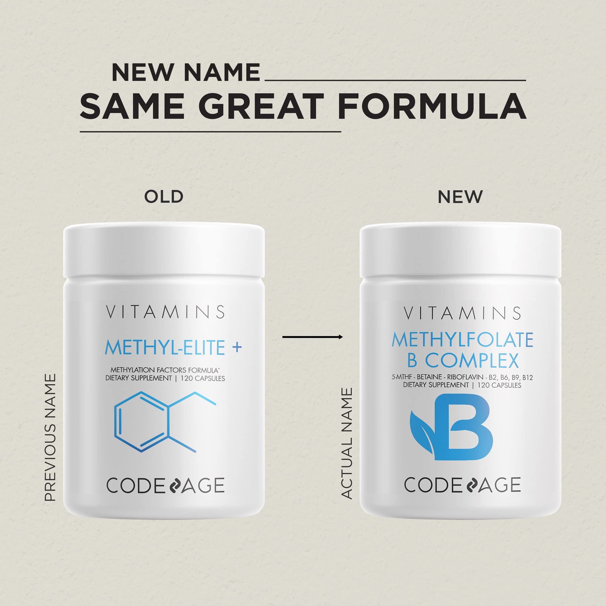 Viên uống Bổ Não CodeAge Methylfolate B Complex Code Age Vitamin Giảm Stress Đau Đầu Cải Thiện Trí Nhớ Khó Ngủ Tiền Đình Nhập Khẩu Mỹ - BeautyK
